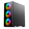 SAVIO PC Case Prime X1 ARGB Glass Black