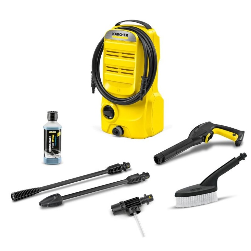 KARCHER K 2 Classic Car Pressure Washer - 1.673-574.0 Black, Yellow KARCHER K 2 Classic Car Pressure Washer - 1.673-574.0 Black, Yellow