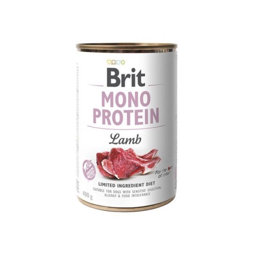 BRIT MONO PROTEIN Wet dog food Lamb 400 g BRIT MONO PROTEIN Wet dog food Lamb 400 g