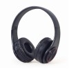 Gembird BHP-LED-01 headphones/headset Wired & Wireless Head-band Music/Everyday Micro-USB Bluetooth Black