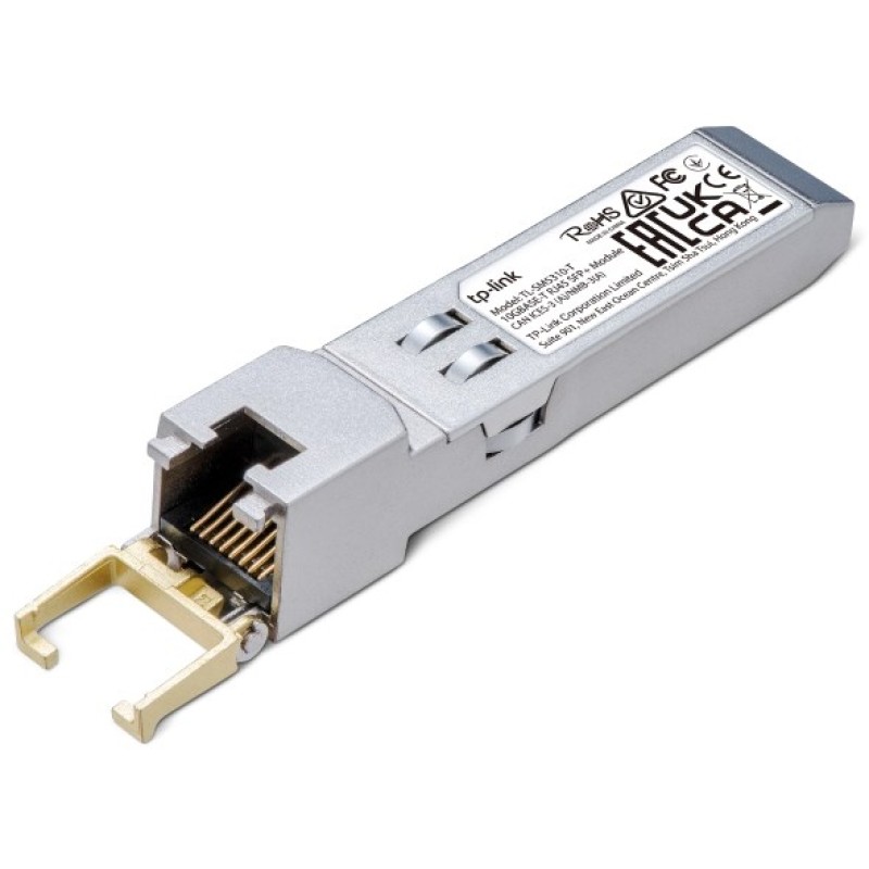 TP-Link 10G BASE-T RJ45 SFP+ Module TP-Link 10G BASE-T RJ45 SFP+ Module