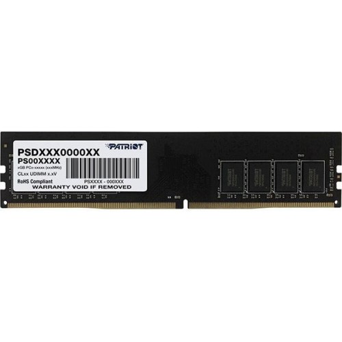 Patriot Memory Signature PSD48G32002 memory module 8 GB 1 x 8 GB DDR4 3200 MHz Patriot Memory Signature PSD48G32002 memory module 8 GB 1 x 8 GB DDR4 3200 MHz