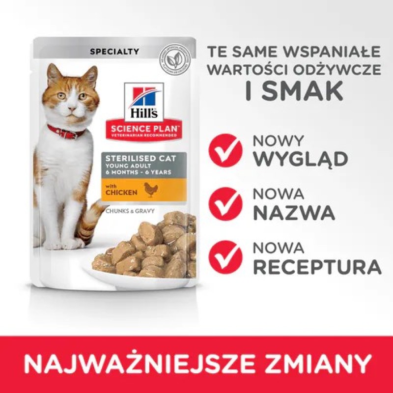 HILL'S Science Plan Adult with chicken - wet cat food - 85g HILL'S Science Plan Adult with chicken - wet cat food - 85g