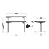 Electric desk - Huzaro Hero 9.1 Electric desk - Huzaro Hero 9.1