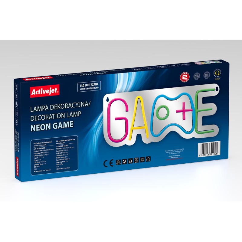 Activejet Neon LED AJE-NEON GAME Activejet Neon LED AJE-NEON GAME