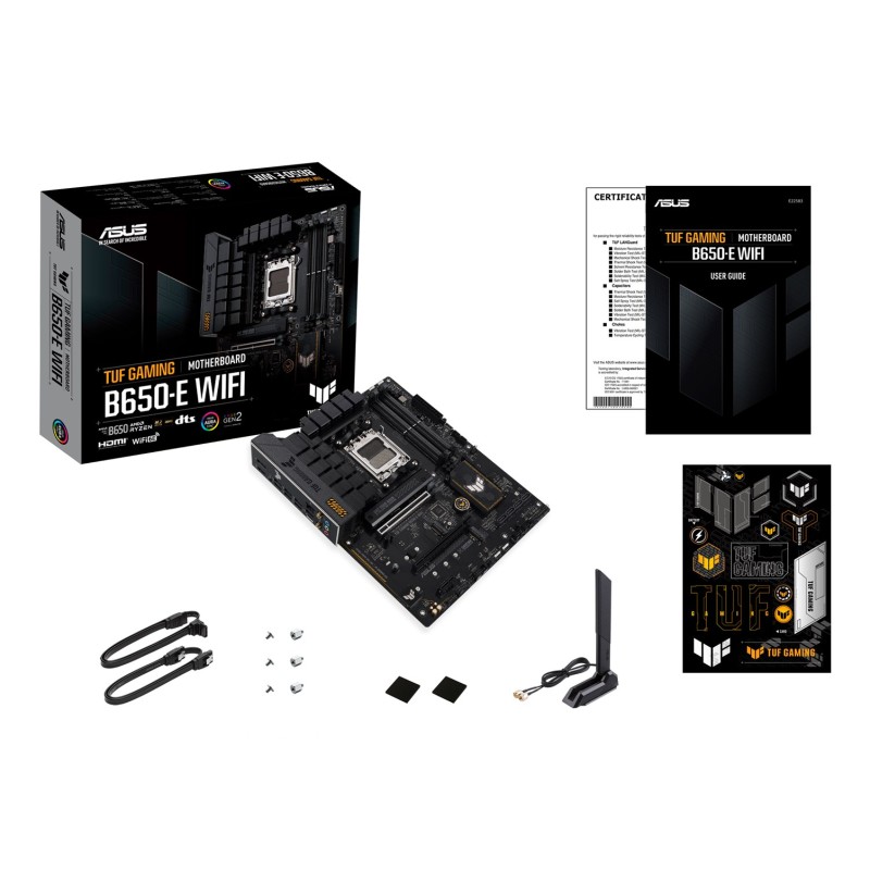 ASUS TUF GAMING B650-E WIFI AMD B650 Socket AM5 ATX ASUS TUF GAMING B650-E WIFI AMD B650 Socket AM5 ATX
