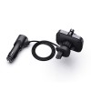 SAVIO FM transmitter, Bluetooth 5.0, QC/PD 3.0 charger, ENC, AUX OUT, Micro SD, TR-14, black SAVIO FM transmitter, Bluetooth 5.0, QC/PD 3.0 charger, ENC, AUX OUT, Micro SD, TR-14, black