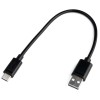 UNITEK USB CABLE USB-A — USB-C 25CM, Y-C480BK UNITEK USB CABLE USB-A — USB-C 25CM, Y-C480BK
