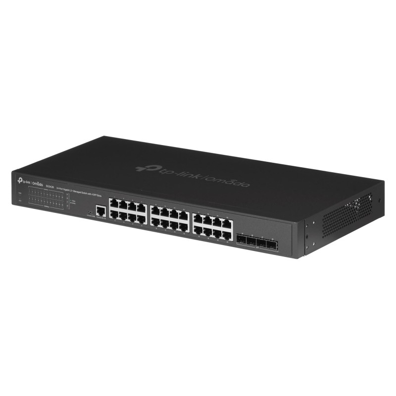 TP-Link Omada 24-Port Gigabit L2+ Managed Switch with 4 SFP Slots TP-Link Omada 24-Port Gigabit L2+ Managed Switch with 4 SFP Slots