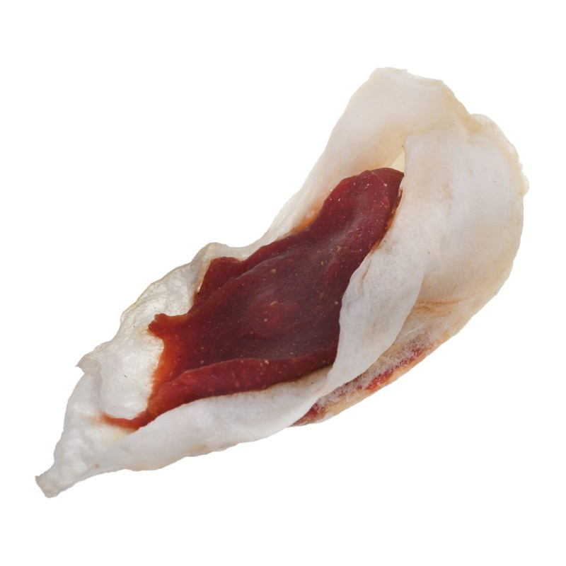 PETITTO Rabbit ear stuffed with duck - dog treat - 500 g PETITTO Rabbit ear stuffed with duck - dog treat - 500 g