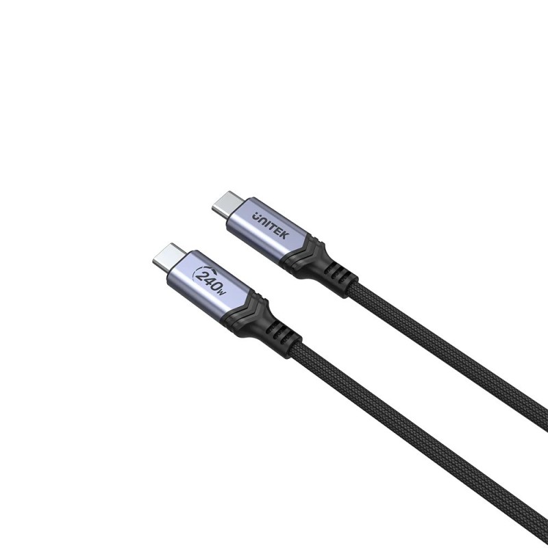 UNITEK CABLE USB-C, 240W, 2M UNITEK CABLE USB-C, 240W, 2M