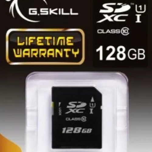 G.SKILL SDXC 128GB CLASS 10 UHS-I G.SKILL SDXC 128GB CLASS 10 UHS-I