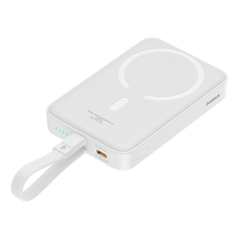 Baseus P10022109223-00 Lithium polymer (LiPo) power bank 10000 mAh Wireless charging White Baseus P10022109223-00 Lithium polymer (LiPo) power bank 10000 mAh Wireless charging White