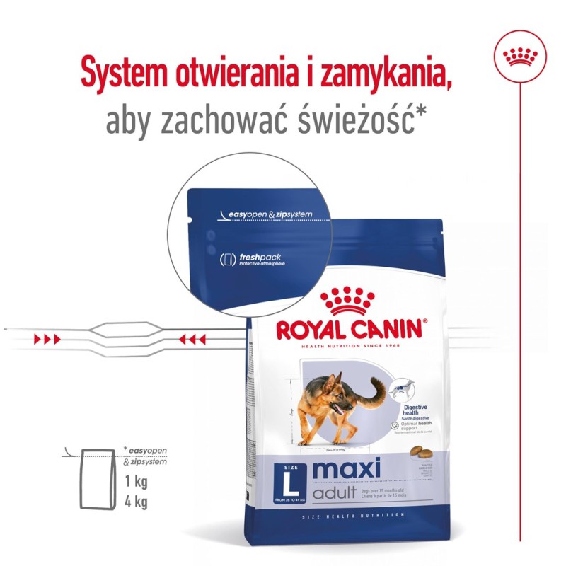 ROYAL CANIN Maxi Adult - dry dog food - 15 kg ROYAL CANIN Maxi Adult - dry dog food - 15 kg