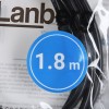USB-C to HDMI 2.0B cable, 2m, silver / black, gold tips, SAVIO CL-171 USB-C to HDMI 2.0B cable, 2m, silver / black, gold tips, SAVIO CL-171