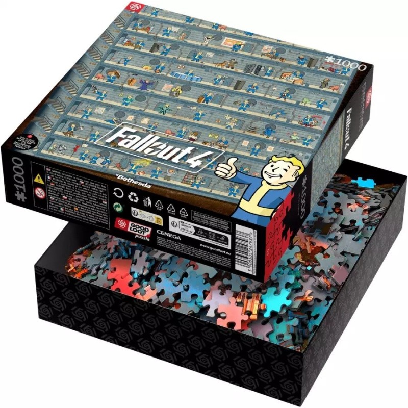 Puzzle Good Loot Gaming - Fallout 4: Perk Poster 1000 pc(s) Puzzle Good Loot Gaming - Fallout 4: Perk Poster 1000 pc(s)