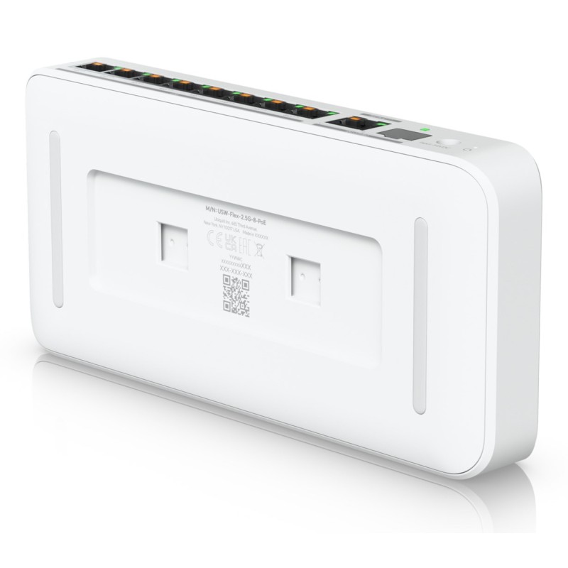 Ubiquiti UniFi Flex 2.5G PoE Managed L2 2.5G Ethernet (100/1000/2500) Power over Ethernet (PoE) Desktop/Wall-Mounting White Ubiquiti UniFi Flex 2.5G PoE Managed L2 2.5G Ethernet (100/1000/2500) Power over Ethernet (PoE) Desktop/Wall-Mounting White