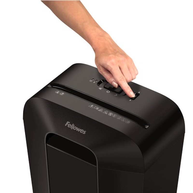 Fellowes Powershred LX41 paper shredder Particle-cut shredding Black Fellowes Powershred LX41 paper shredder Particle-cut shredding Black