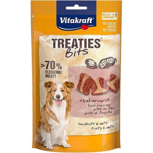 VITAKRAFT Treaties Bits with liver - dog treat - 120 g VITAKRAFT Treaties Bits with liver - dog treat - 120 g