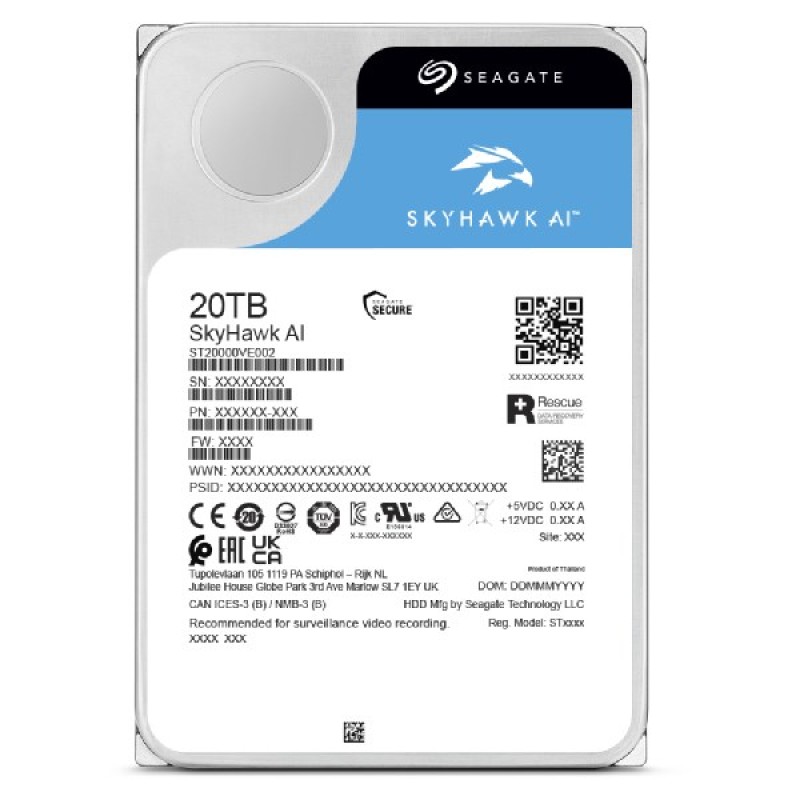 Seagate SkyHawk AI 20 TB 3.5 Seagate SkyHawk AI 20 TB 3.5