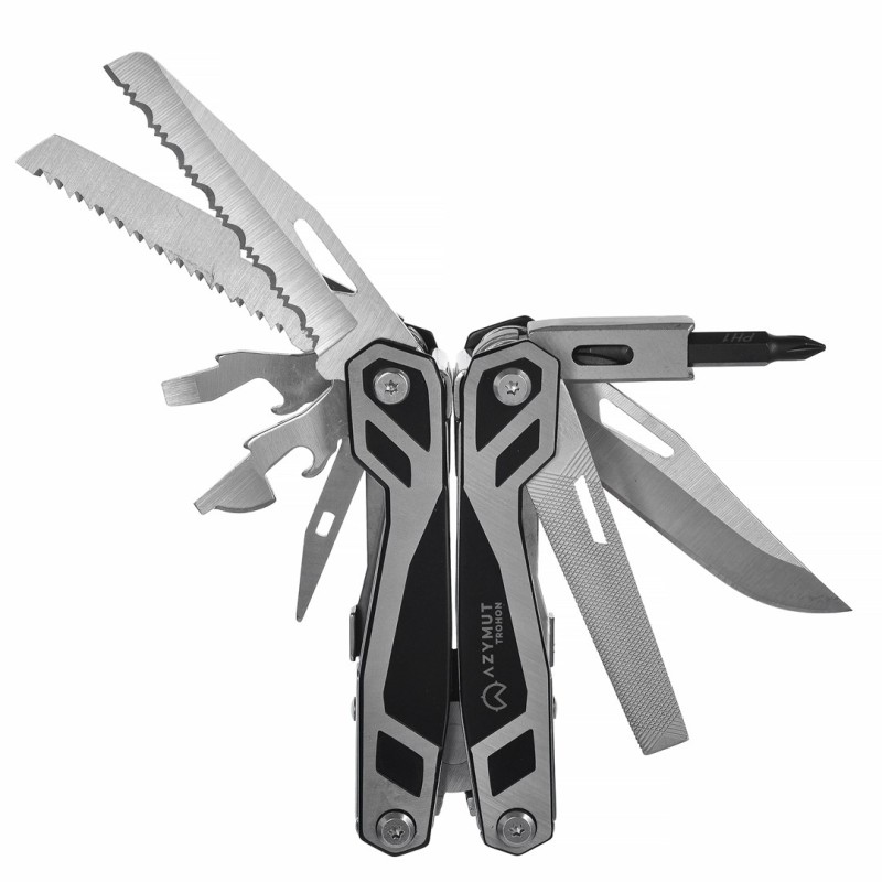 Multitool AZYMUT Trohon - 12 tools + 8 bits + holster (H-P2010121) Multitool AZYMUT Trohon - 12 tools + 8 bits + holster (H-P2010121)