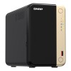 QNAP TS-264 NAS Tower Intel® Celeron® N5095 8 GB QNAP QTS Black, Gold