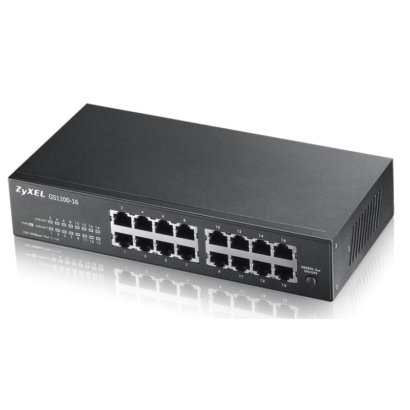 Zyxel GS1100-16 Unmanaged Gigabit Ethernet (10/100/1000)