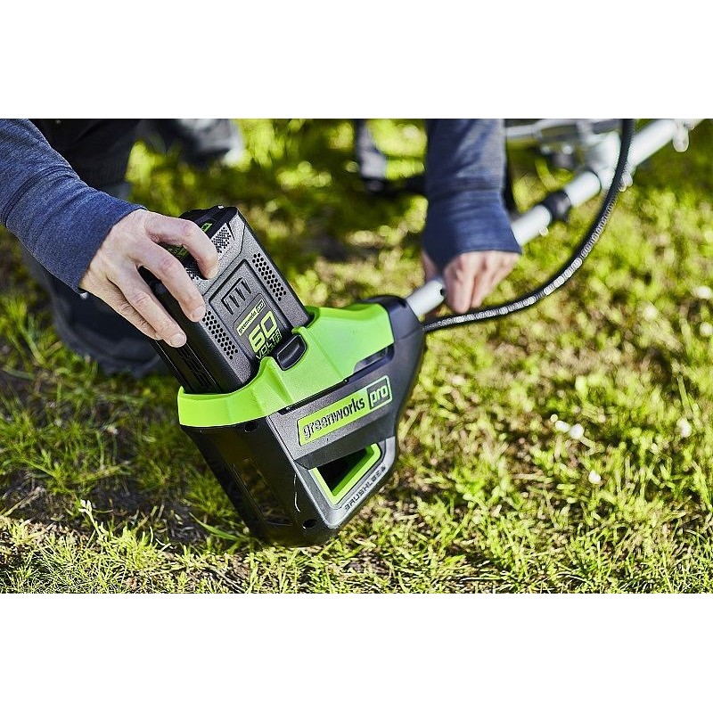 Trimmer/scythe with bike handle 60V Greenworks GD60BCB - 2108407 Trimmer/scythe with bike handle 60V Greenworks GD60BCB - 2108407