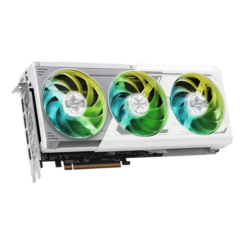 ASRock Steel Legend Radeon RX 9070 XT 16 GB graphics card ASRock Steel Legend Radeon RX 9070 XT 16 GB graphics card