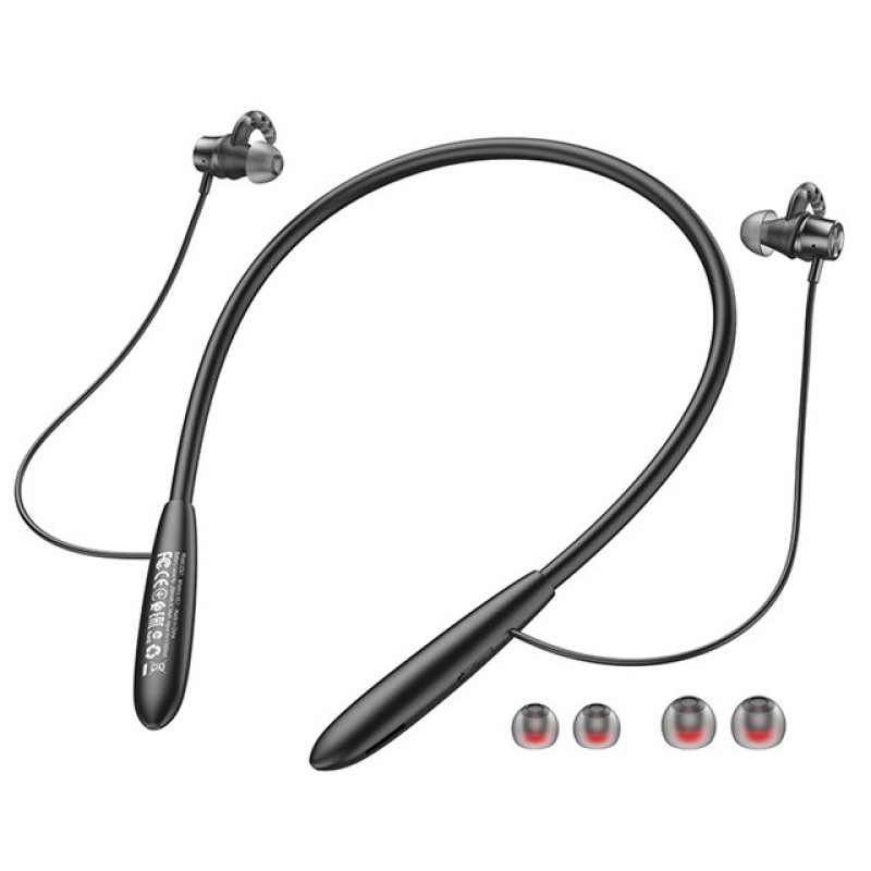 Hoco ES61 Manner Sports Headset Wireless In-Ear Calls/Music Bluetooth Black Hoco ES61 Manner Sports Headset Wireless In-Ear Calls/Music Bluetooth Black