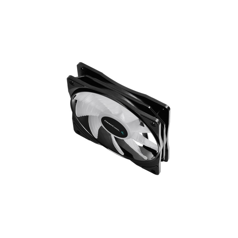 DeepCool RF120 Computer case Fan 12 cm Black, White DeepCool RF120 Computer case Fan 12 cm Black, White