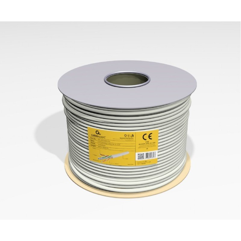 Gembird UPC-6004SE-SOL/100 networking cable Grey 305 m Cat6 Gembird UPC-6004SE-SOL/100 networking cable Grey 305 m Cat6