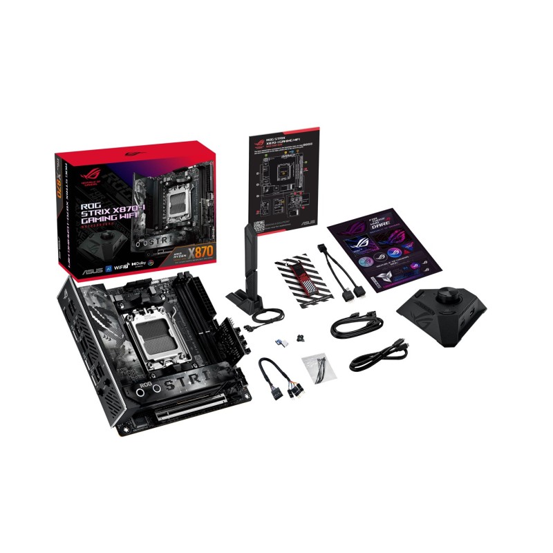 ASUS ROG STRIX X870-I GAMING WIFI AMD X870 Socket AM5 mini ITX ASUS ROG STRIX X870-I GAMING WIFI AMD X870 Socket AM5 mini ITX