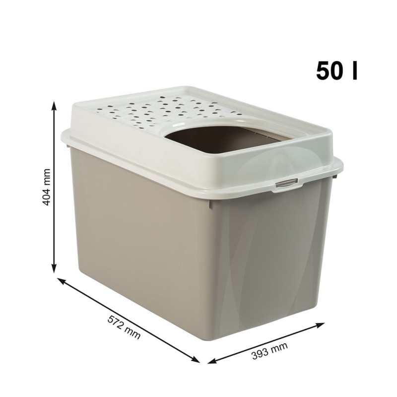 ROTHO Berty Eco Cappuccino - cat litter box ROTHO Berty Eco Cappuccino - cat litter box