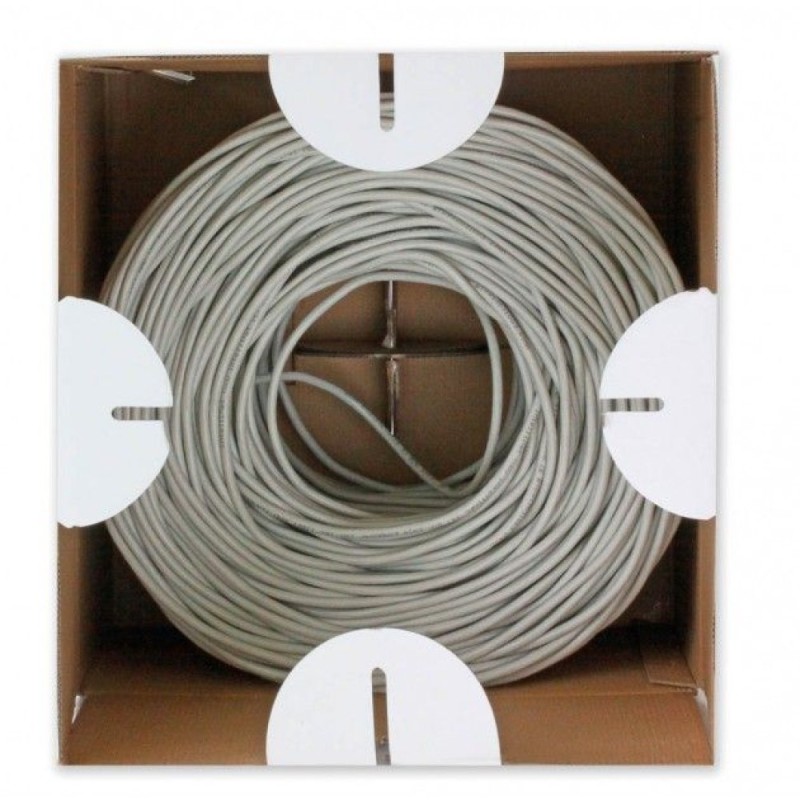 Techly F/UTP Hank Cable Cat.5E CCA 305m Solid Outdoor Black ITP8-RIS-0305LO Techly F/UTP Hank Cable Cat.5E CCA 305m Solid Outdoor Black ITP8-RIS-0305LO
