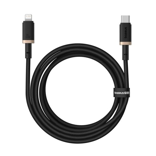 Baseus Dura Type C fast charging cable for iP 20 W 2 m Black, Gold Baseus Dura Type C fast charging cable for iP 20 W 2 m Black, Gold