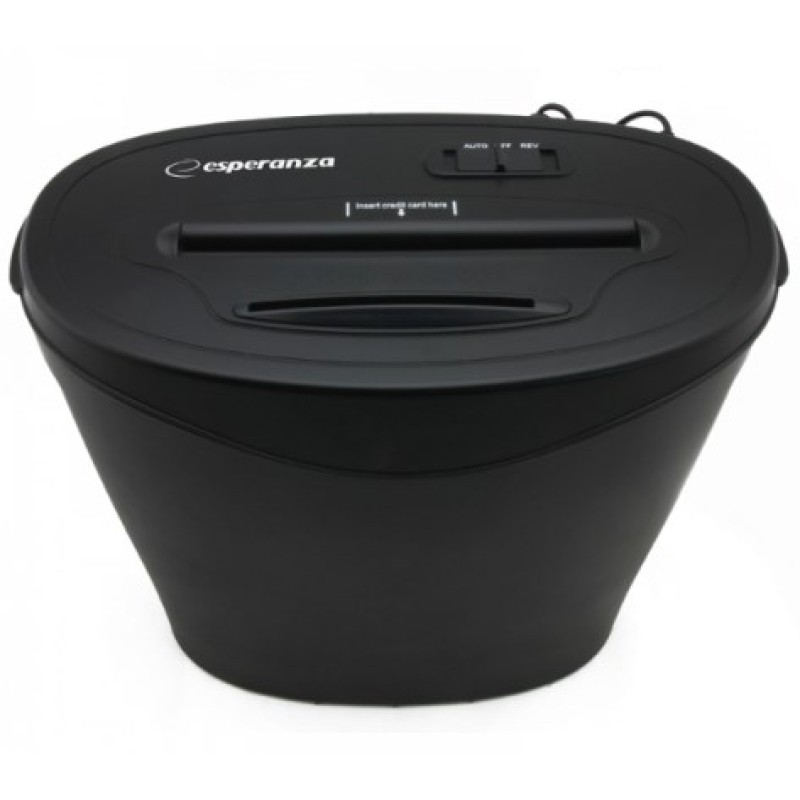 Esperanza EN103 paper shredder 22 cm Black Esperanza EN103 paper shredder 22 cm Black