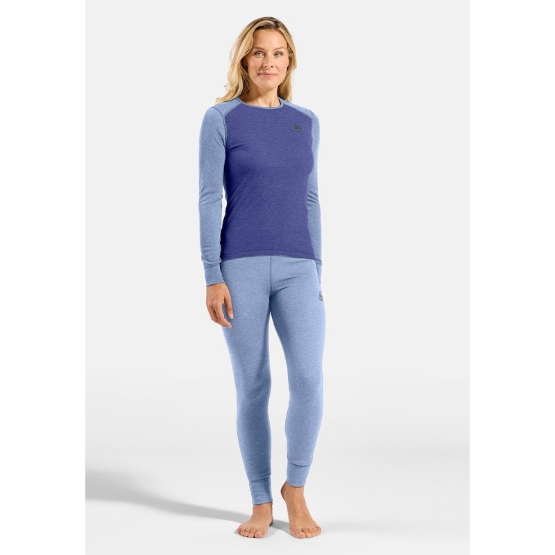 Bielizna termoaktywna - zestaw Odlo Set ACTIVE WARM Special Set roz. M Granatowa Bielizna termoaktywna - zestaw Odlo Set ACTIVE WARM Special Set roz. M Granatowa