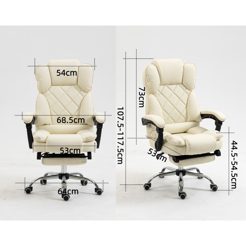 Activejet office chair YK7416 beige