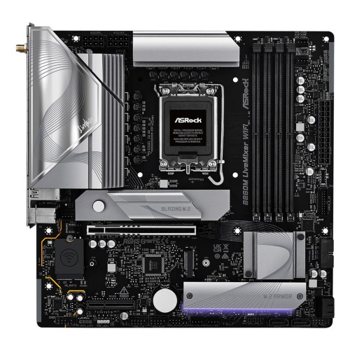 Asrock B860M LiveMixer WiFi Intel B860 LGA 1851 (Socket V1) micro ATX