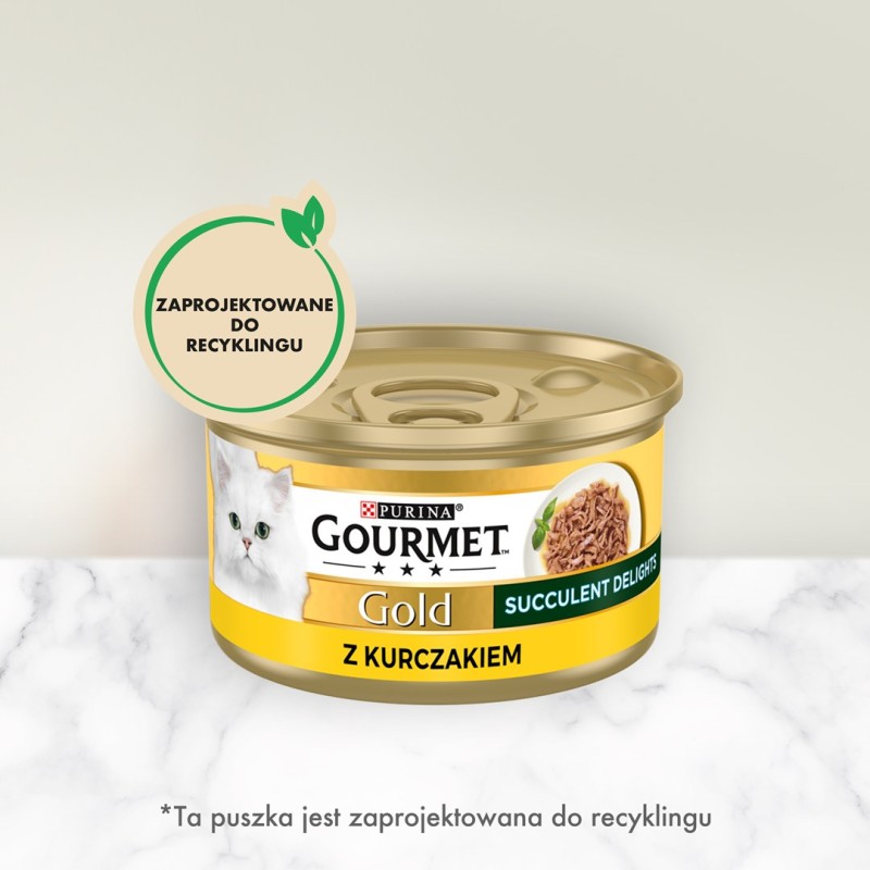 Tuf Tuf kawałki mięsne z rybą dla kota puszka 415g Tuf Tuf kawałki mięsne z rybą dla kota puszka 415g