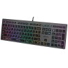A4Tech FSTYLER FX60H (Neon Backlit) keyboard USB QWERTY Black, Grey A4Tech FSTYLER FX60H (Neon Backlit) keyboard USB QWERTY Black, Grey