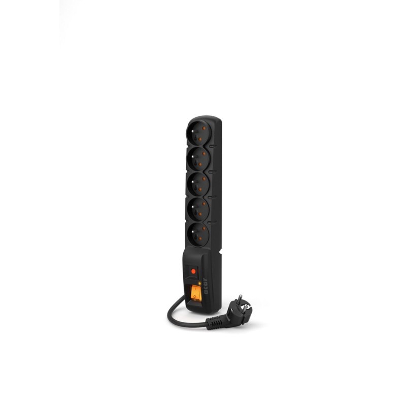 ACAR F5 Black 5 AC outlet(s) 230 V 1.5 m ACAR F5 Black 5 AC outlet(s) 230 V 1.5 m
