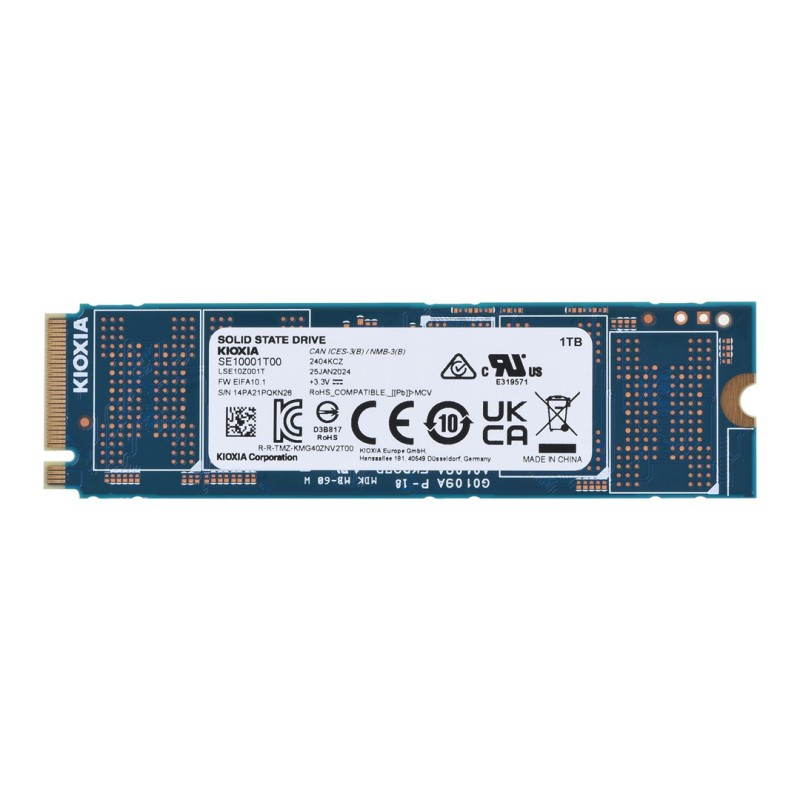 Kioxia EXCERIA PRO M.2 1 TB PCI Express 4.0 BiCS FLASH TLC NVMe Kioxia EXCERIA PRO M.2 1 TB PCI Express 4.0 BiCS FLASH TLC NVMe