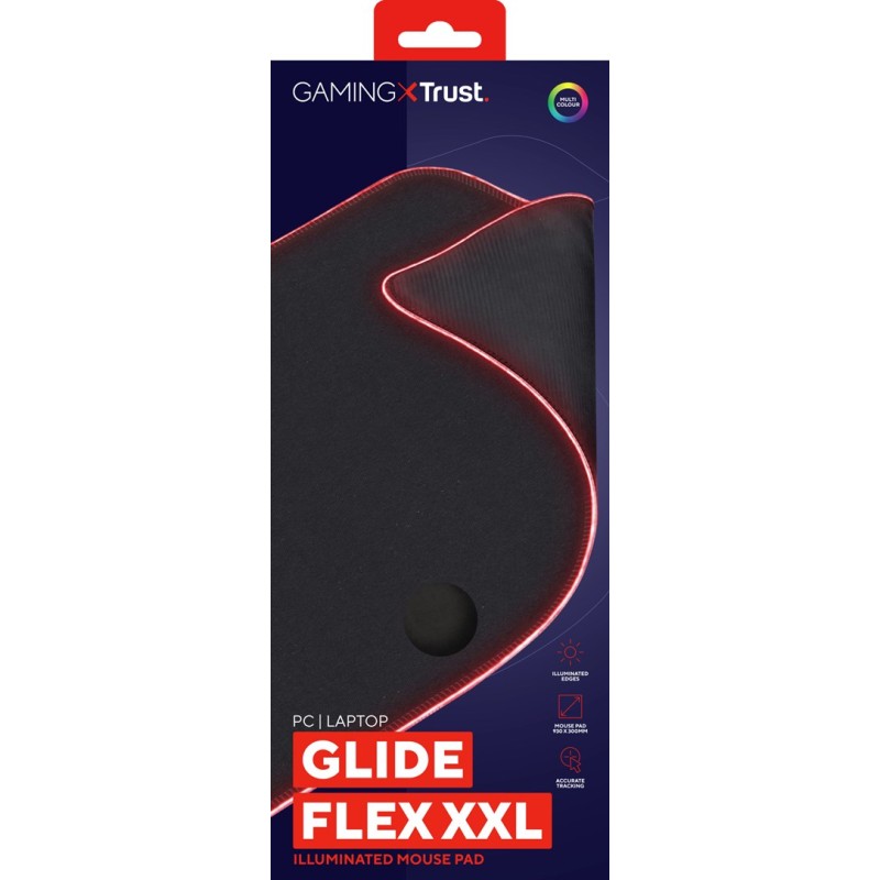 Trust GXT 764 Glide-Flex XXL Gaming mouse pad Black Trust GXT 764 Glide-Flex XXL Gaming mouse pad Black