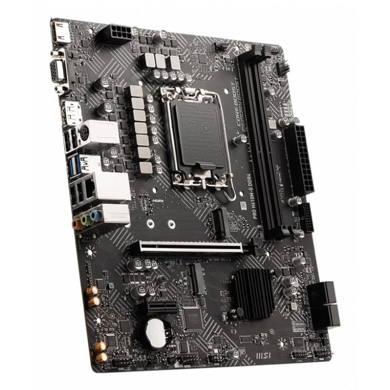 MSI PRO H610M-G DDR4 motherboard Intel H610 LGA 1700 micro ATX MSI PRO H610M-G DDR4 motherboard Intel H610 LGA 1700 micro ATX