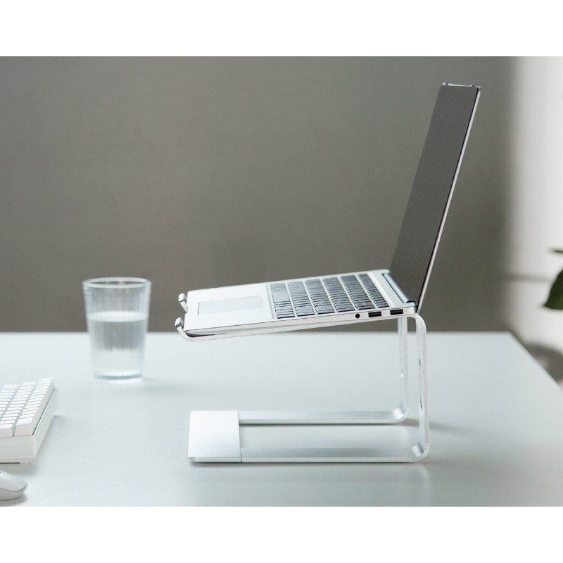 Gembird NBS-D1-01 laptop stand Aluminium, Silver 39.6 cm (15.6 Gembird NBS-D1-01 laptop stand Aluminium, Silver 39.6 cm (15.6