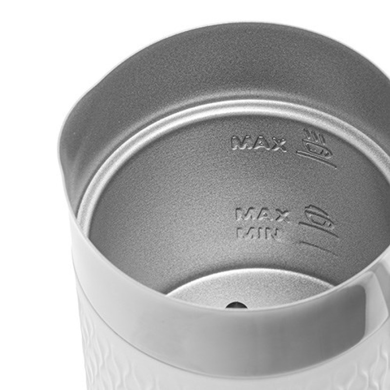 Adler AD 4494 milk frother/warmer Automatic Metallic, White Adler AD 4494 milk frother/warmer Automatic Metallic, White