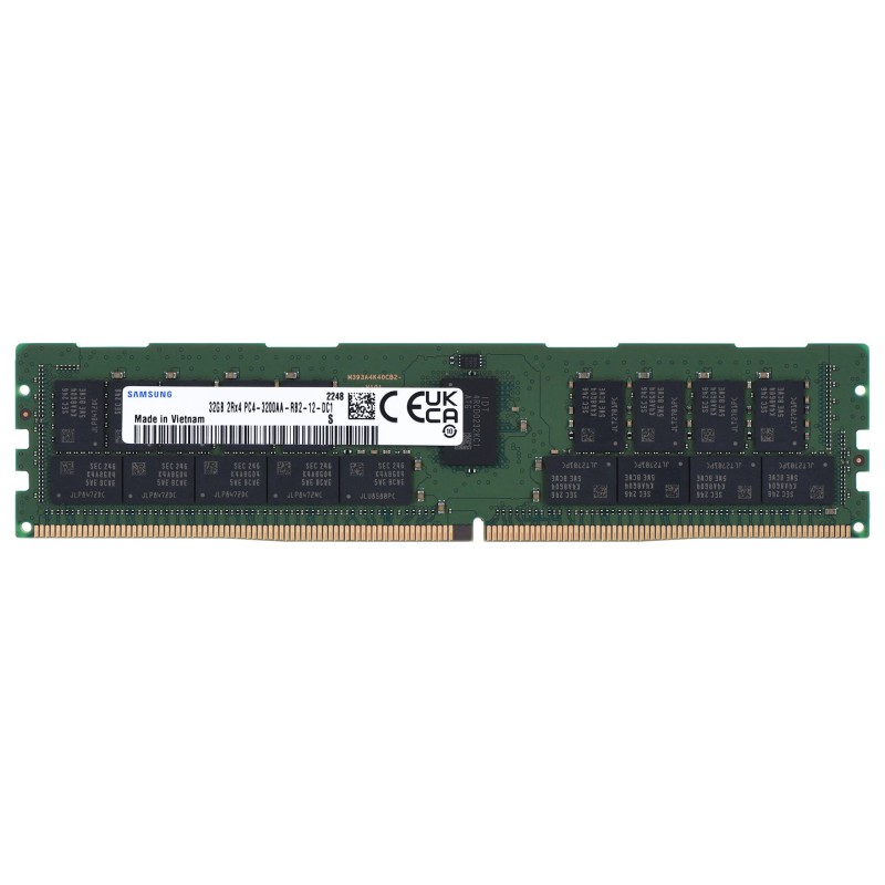 Samsung M393A4K40EB3-CWE memory module 32 GB 1 x 32 GB DDR4 3200 MHz ECC Samsung M393A4K40EB3-CWE memory module 32 GB 1 x 32 GB DDR4 3200 MHz ECC