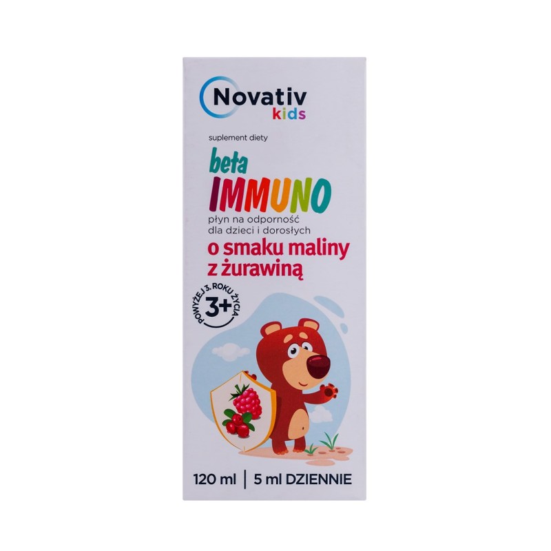 Novativ Kids Beta Immuno liquid for immunity 120ml Novativ Kids Beta Immuno liquid for immunity 120ml